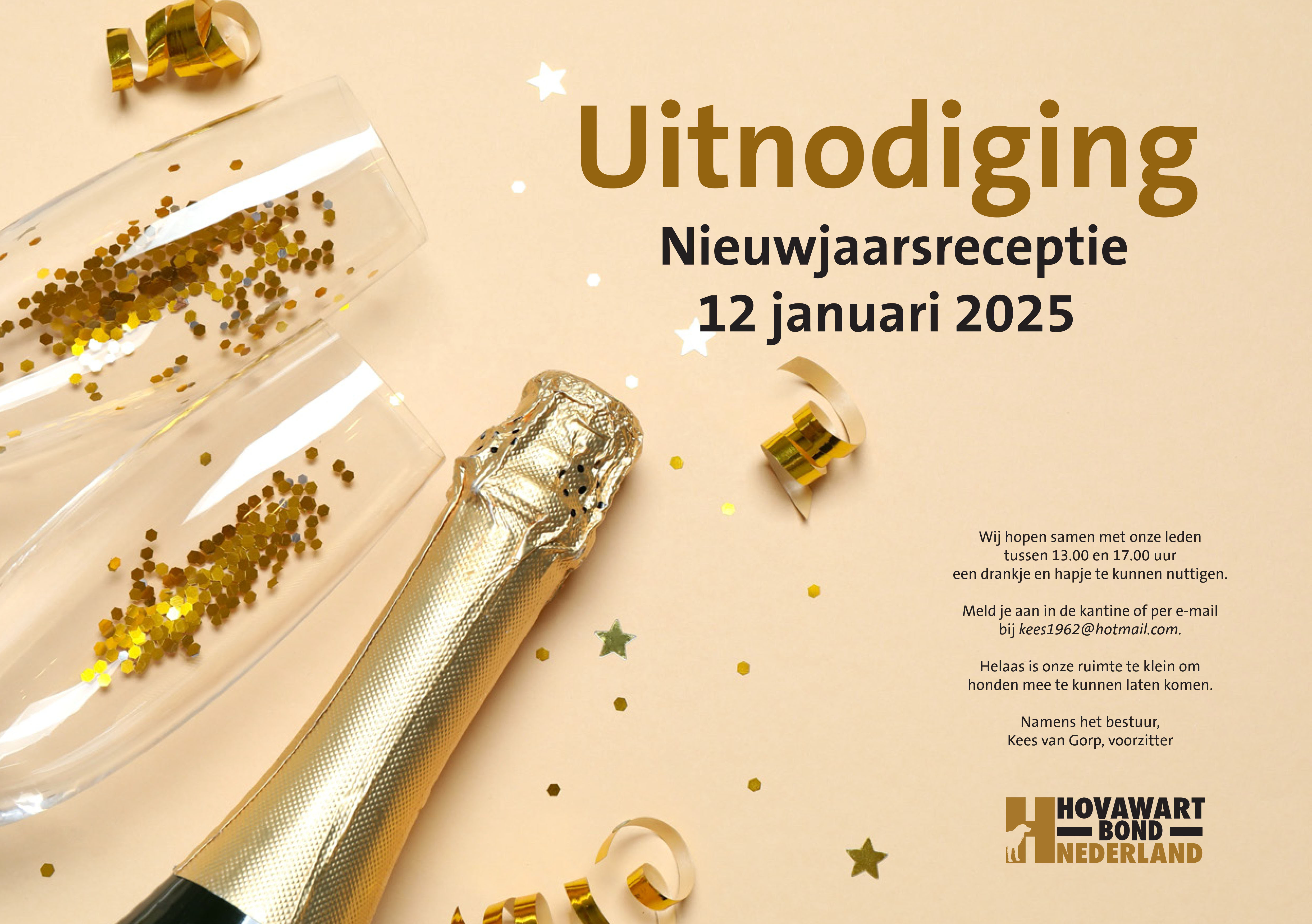 HBN Uitnodiging nieuwjaarsreceptie 2025